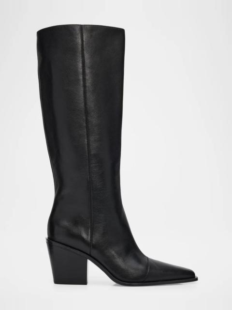 rag & bone 75mm Newbury Leather Knee-High Boots