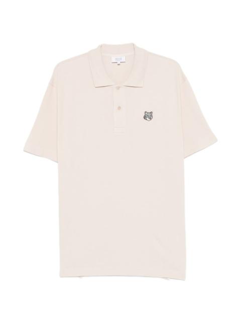 Maison Kitsuné fox-embroidered polo shirt