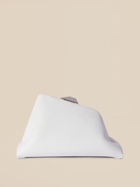 THE ATTICO ''DAY OFF'' WHITE SHOULDER BAG