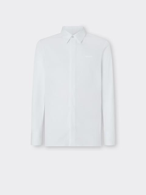 Ferrari Slim-fit cotton poplin shirt