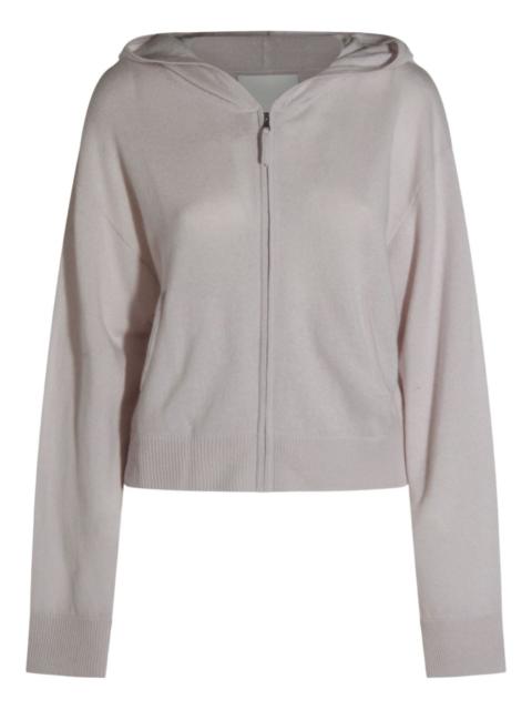 Allude zip-up hoodie