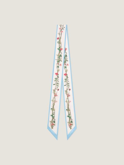 Givenchy BANDEAU IN SILK WITH FLORAL PRINT