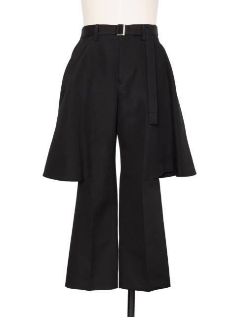 sacai Double-Faced Silk Cotton Pants