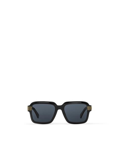 Louis Vuitton LV Slide Large Square Round Sunglasses