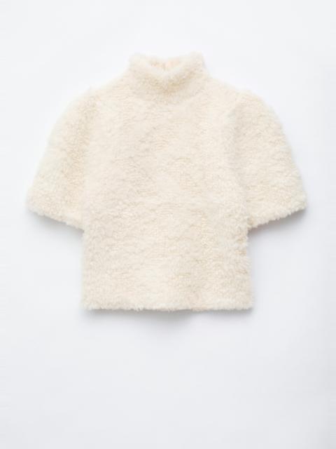& Other Stories Pile-Knit Top