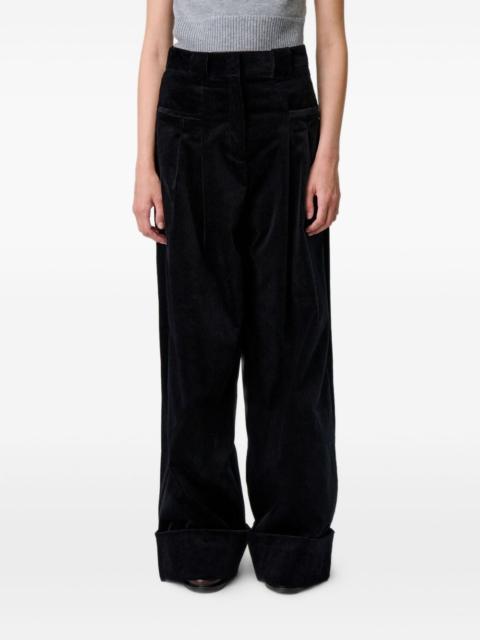 Claudie Pierlot high-waist wide-leg trousers