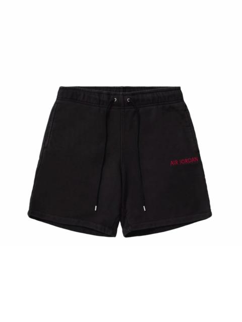 Jordan Jordan Wordmark Fleece Shorts Black