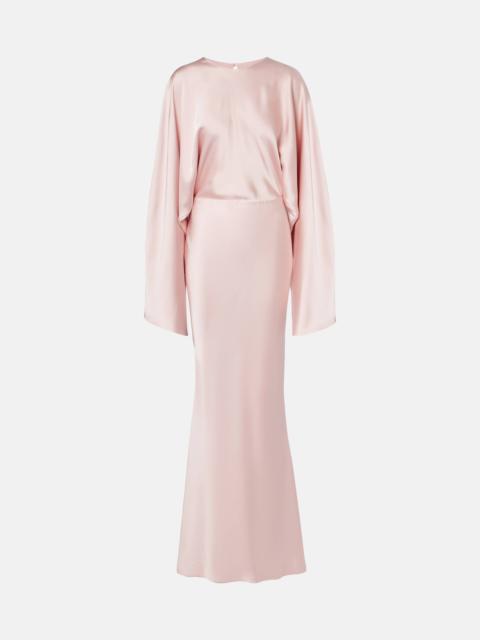 NORMA KAMALI Reverse Obie satin gown