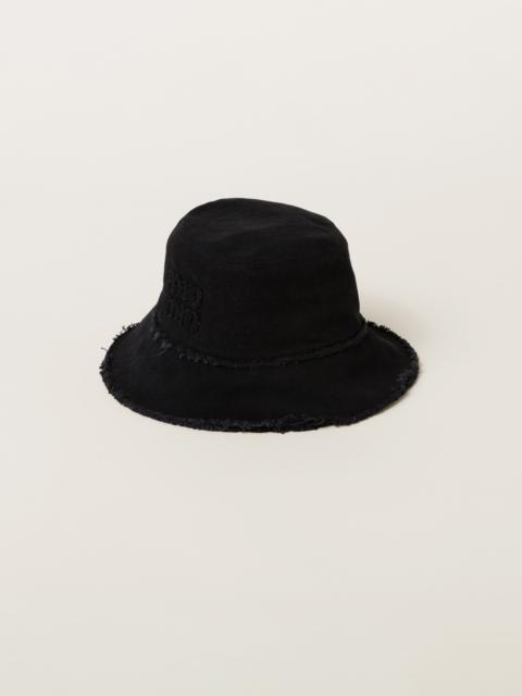 Miu Miu Denim bucket hat