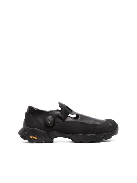 ROA Mary Jane leather loafers