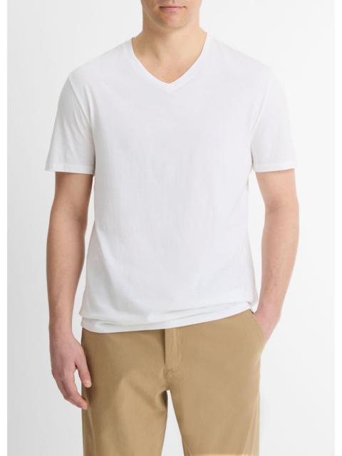 Vince Pima Cotton V-Neck T-Shirt