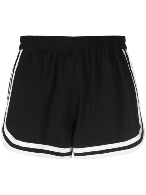 REDValentino ribbon-trim mini shorts