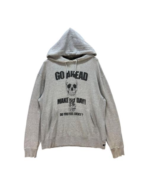 Hysteric Glamour TRASHED HG GO AHEAD MAKE MY DAY! PULLOVER