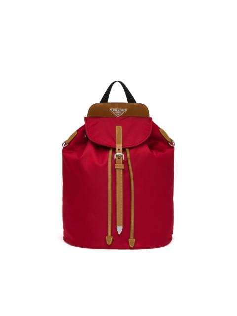 Prada Nylon and Saffiano leather backpack