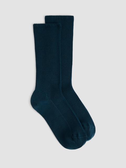 EILEEN FISHER Ribbed Knit Trouser Sock