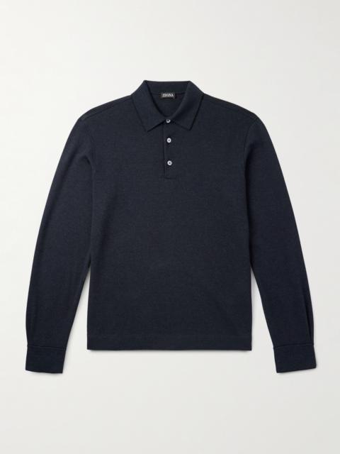 ZEGNA Cotton-Piqué Polo Shirt