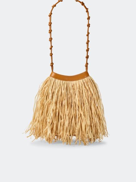 SIMONMILLER Raffia Knotty Bag in Natural