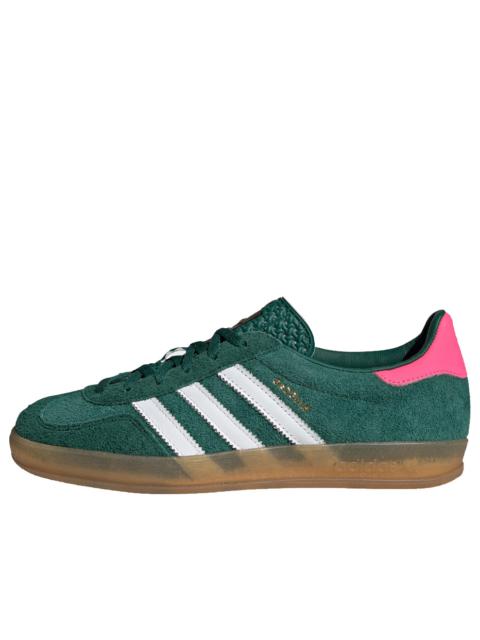 (WMNS) adidas Gazelle Indoor Shoes 'Collegiate Green Pink' IG5929