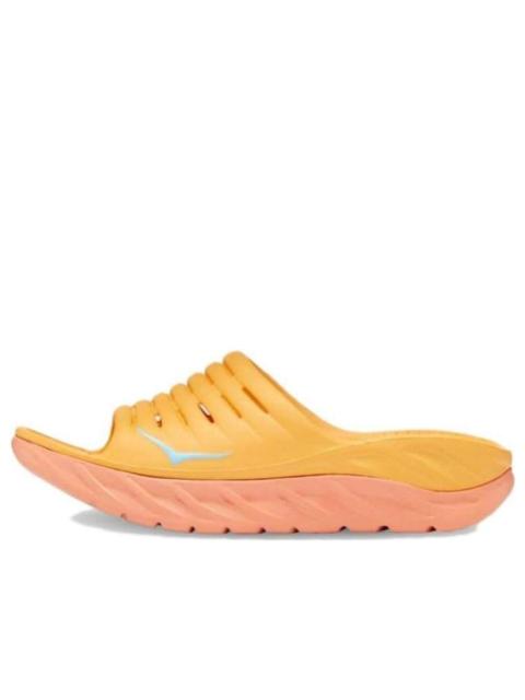 HOKA HOKA ONE ONE Ora Recovery Slide 'Amber Yellow Shell Coral' 1134527-AYSC