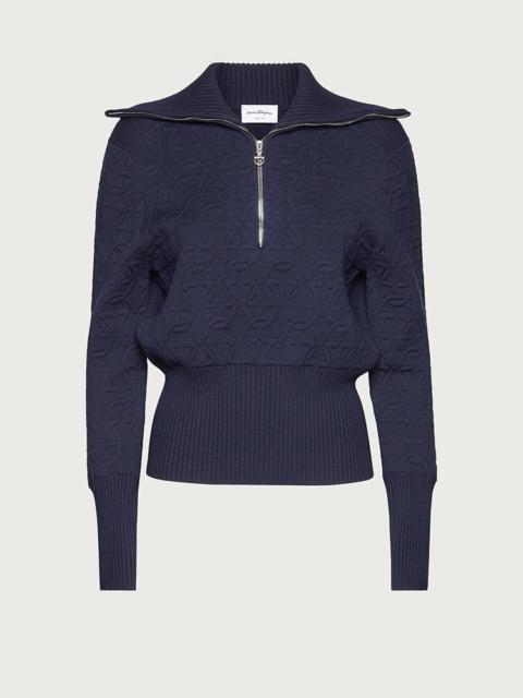 FERRAGAMO GANCINI SWEATER