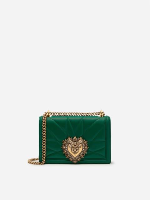 Dolce & Gabbana Medium matelassé nappa leather Devotion bag