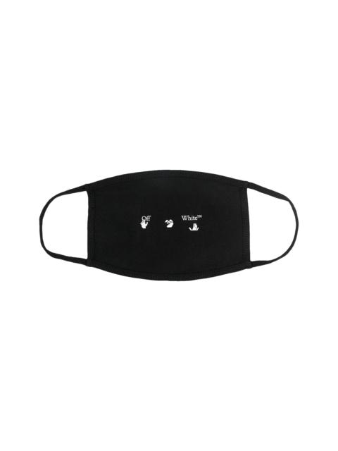 Off-White Logo Mask 'Black/White'