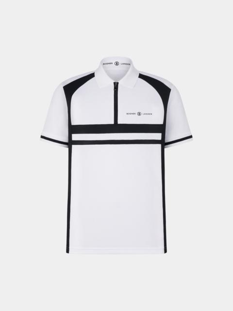 BOGNER Bernhard Polo shirt in White/Black