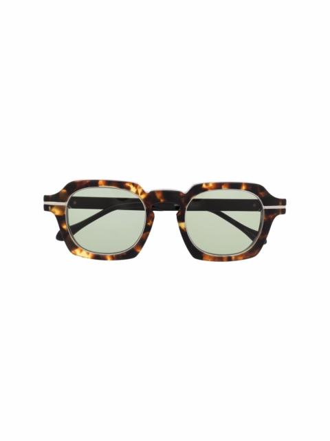 MATSUDA tortoiseshell-frame sunglasses
