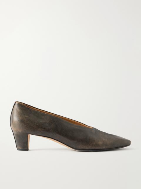 Calvin Klein Collection Bri Leather Pumps