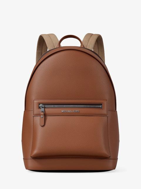 MICHAEL KORS Jet Set Pebbled Leather Backpack
