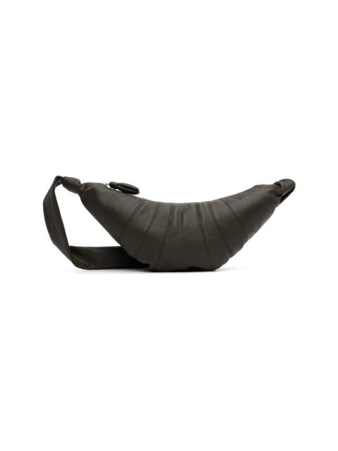 Lemaire Brown Medium Croissant Bag