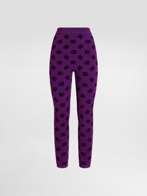 Dolce & Gabbana Printed jacquard leggings