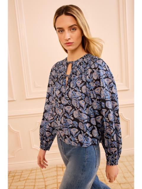 ULLA JOHNSON Florelle LS Cotton Blouse