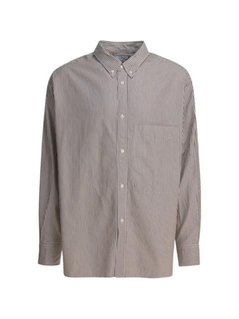 Studio Nicholson x Beams Plus striped patch pocket shirt