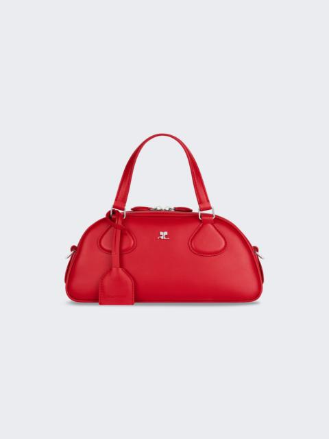 courrèges Friday Bowling Bag Ruby Red