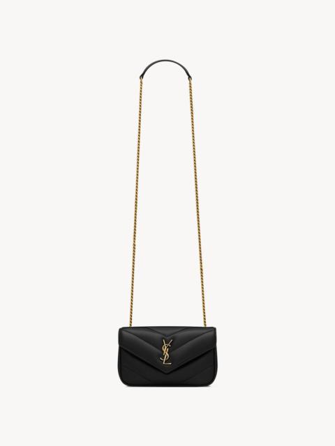 SAINT LAURENT LOULOU MINI IN LAMBSKIN