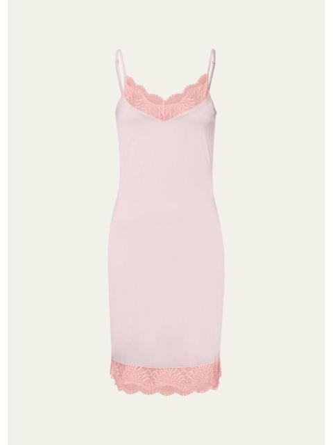 HANRO Gale Lace-Trim Slip Dress