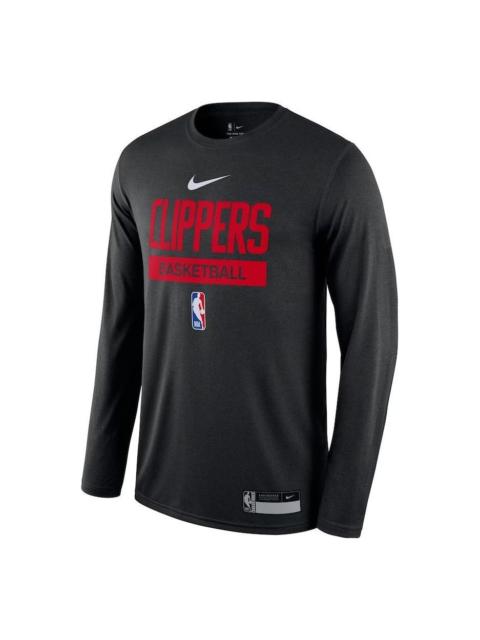 Nike Nike x NBA Essential Practice Legend Performance Long Sleeve T-Shirt 'LA Clippers' DR6522-010
