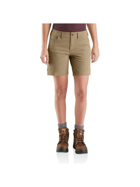 Carhartt Women's Force Relaxed Fit Lightweight Ripstop Cargo Work Short