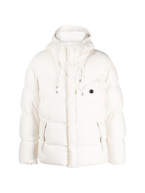Ten C Survival hooded down-jacket