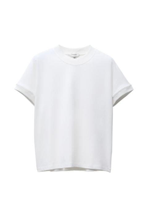 VERSACE ribbed crewneck T-shirt