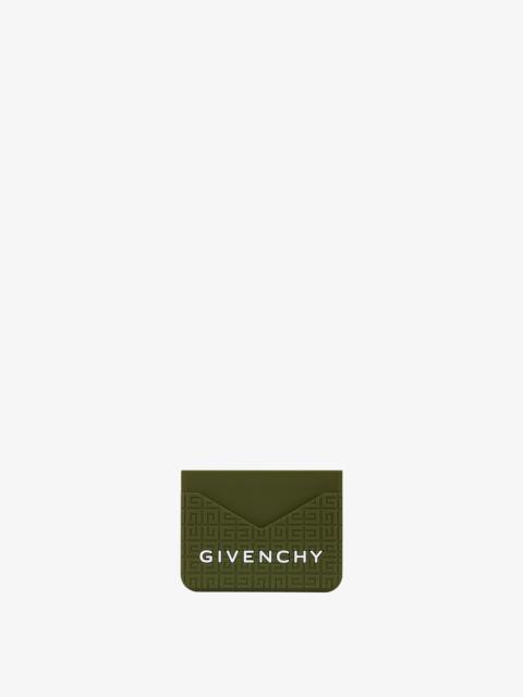 Givenchy CARD HOLDER IN MICRO 4G RUBBER