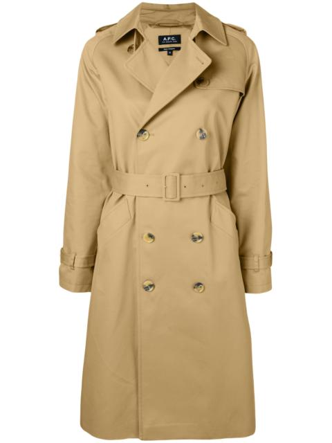 A.P.C. Greta trench coat