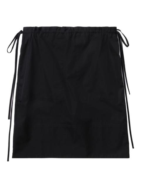 TOTEME drawstring-waist skirt