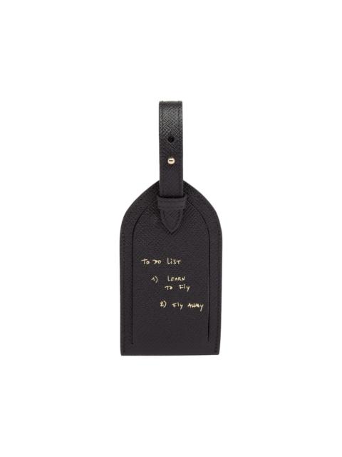 Smythson x Thomas Lélu Panama luggage tag