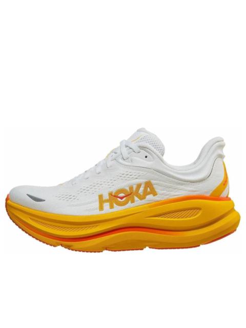 HOKA ONE ONE (WMNS) HOKA ONE ONE Bondi 9 'White Orange' 1162012-FNF