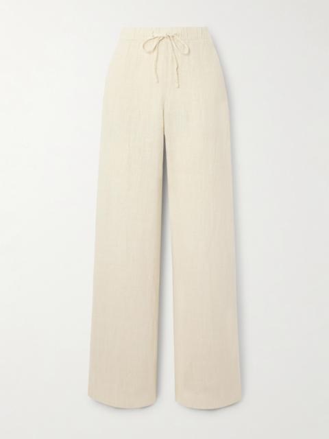 FORTELA Jaleh Linen Straight-leg Pants