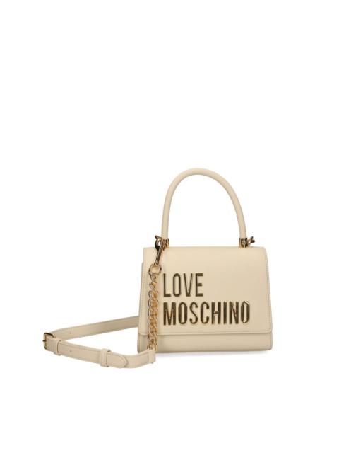 Moschino logo-lettering tote bag