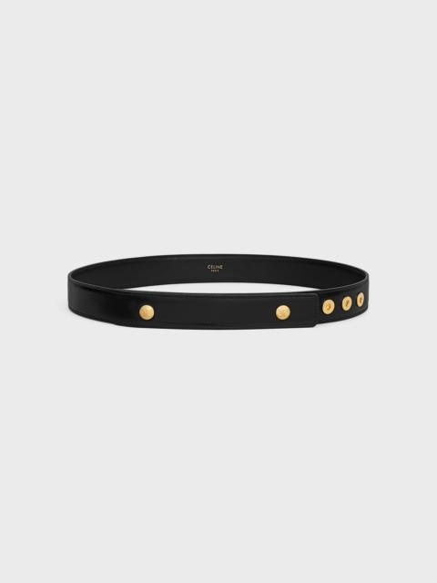CELINE SNAP BELT 28MM IN Taurillon Leather