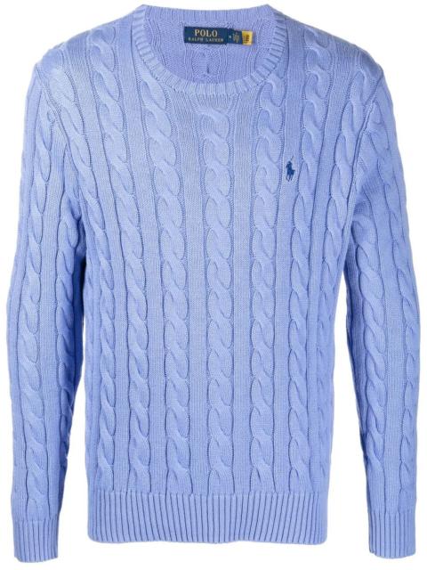 Polo Ralph Lauren cable-knit long-sleeved jumper